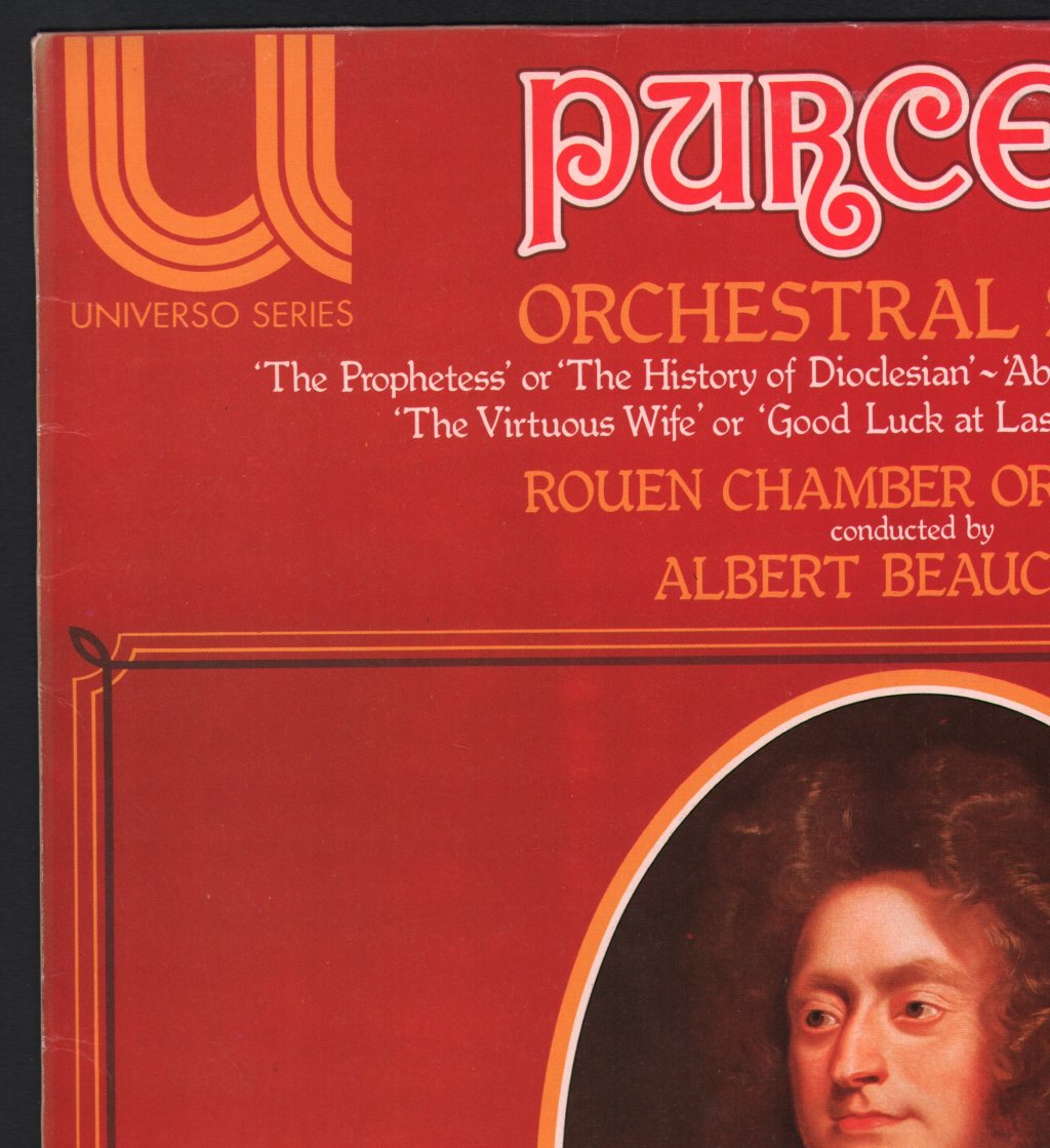 Rouen Chamber Orchestra / Albert Beaucamp - Purcell - Orchestral Suites - Lp