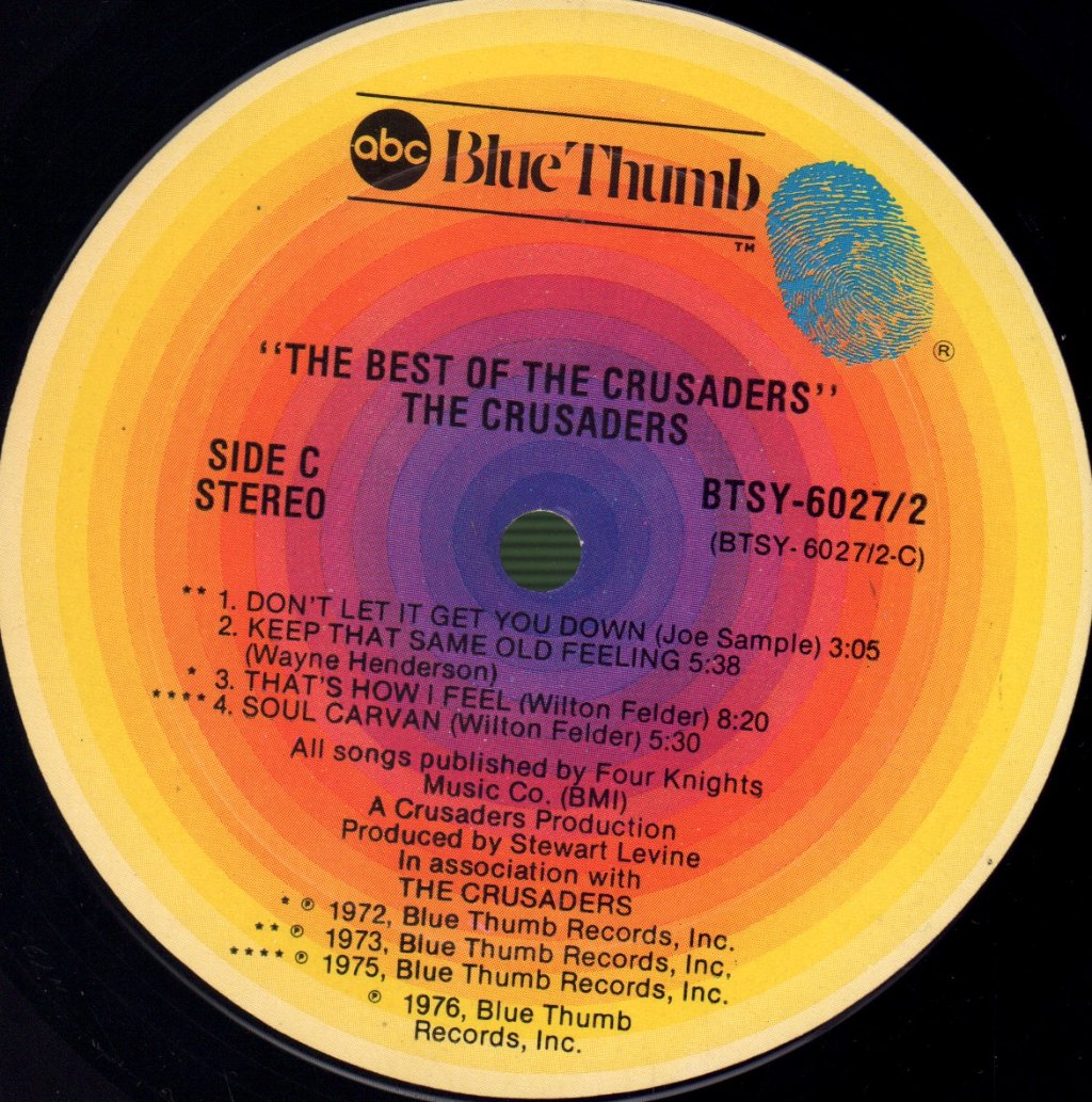 Crusaders - Best Of - Double Lp