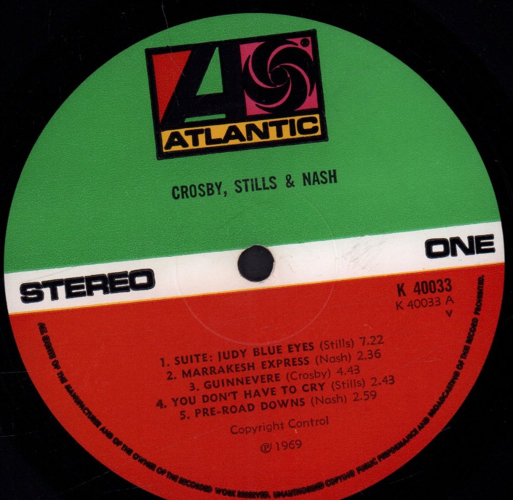 Crosby Stills And Nash - Crosby Stills And Nash - Lp