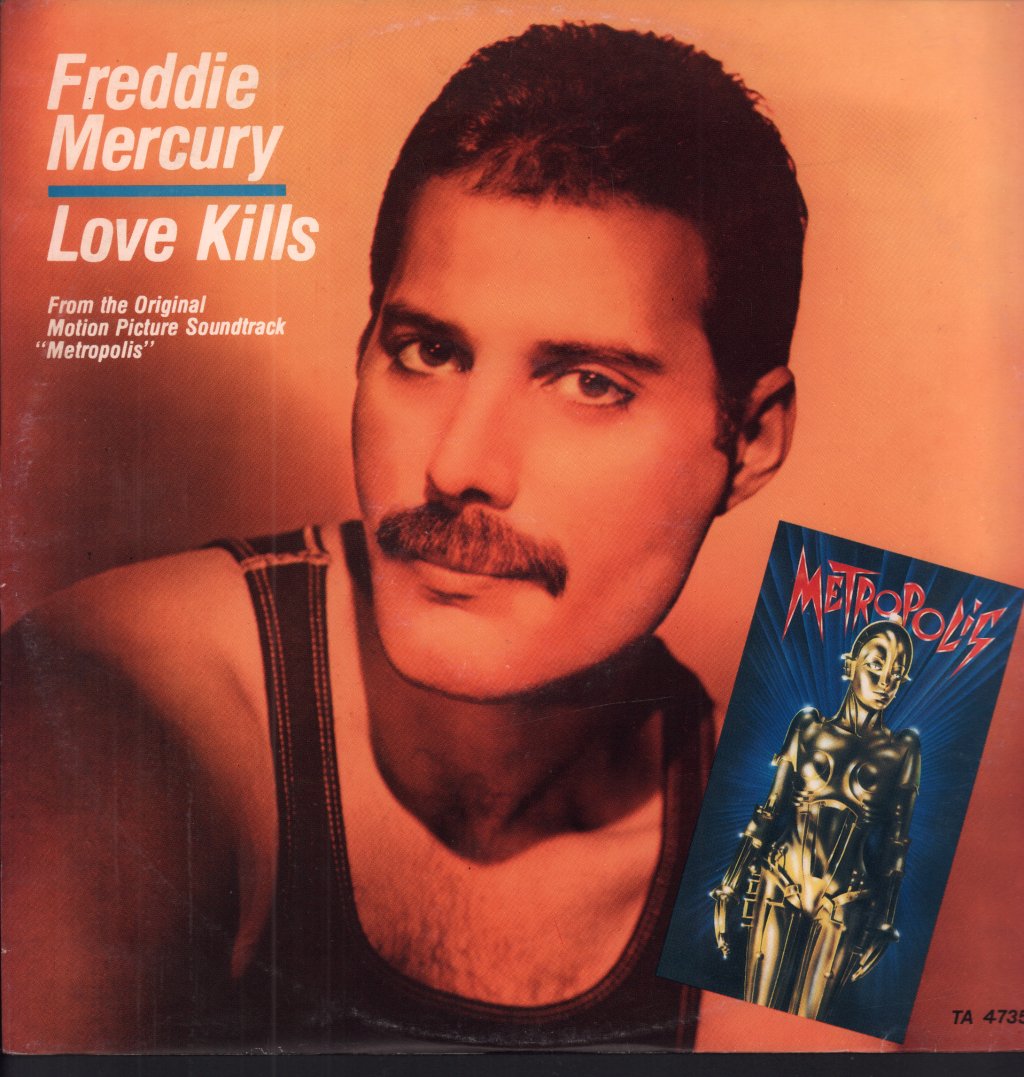 Freddie Mercury - Love Kills - 12 Inch