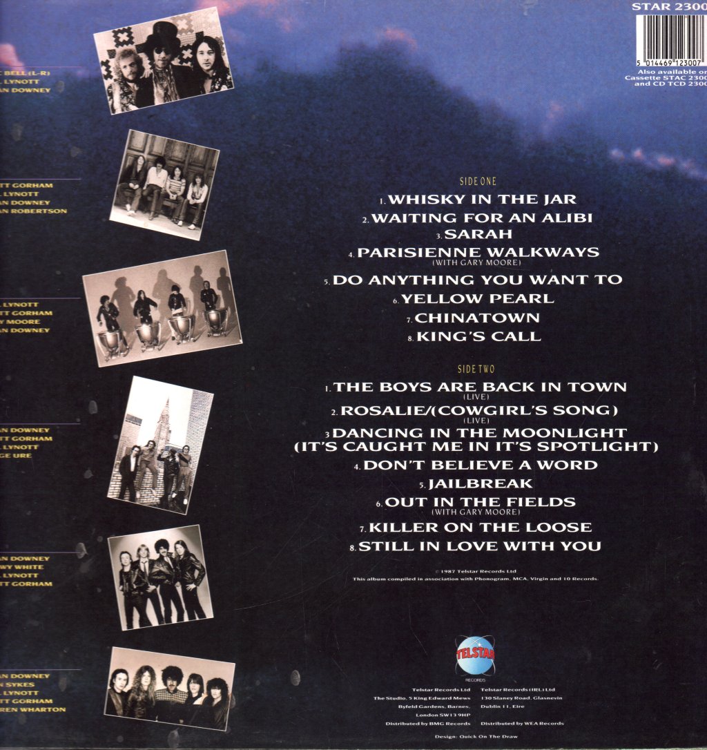 Phil Lynott And Thin Lizzy - Soldier Of Fortune (Best Of) - Lp