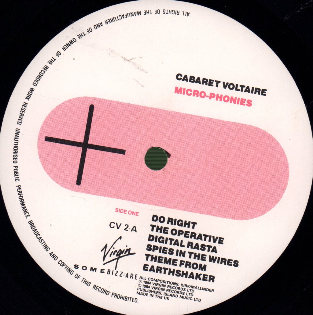 Cabaret Voltaire - Micro-Phonies - Lp