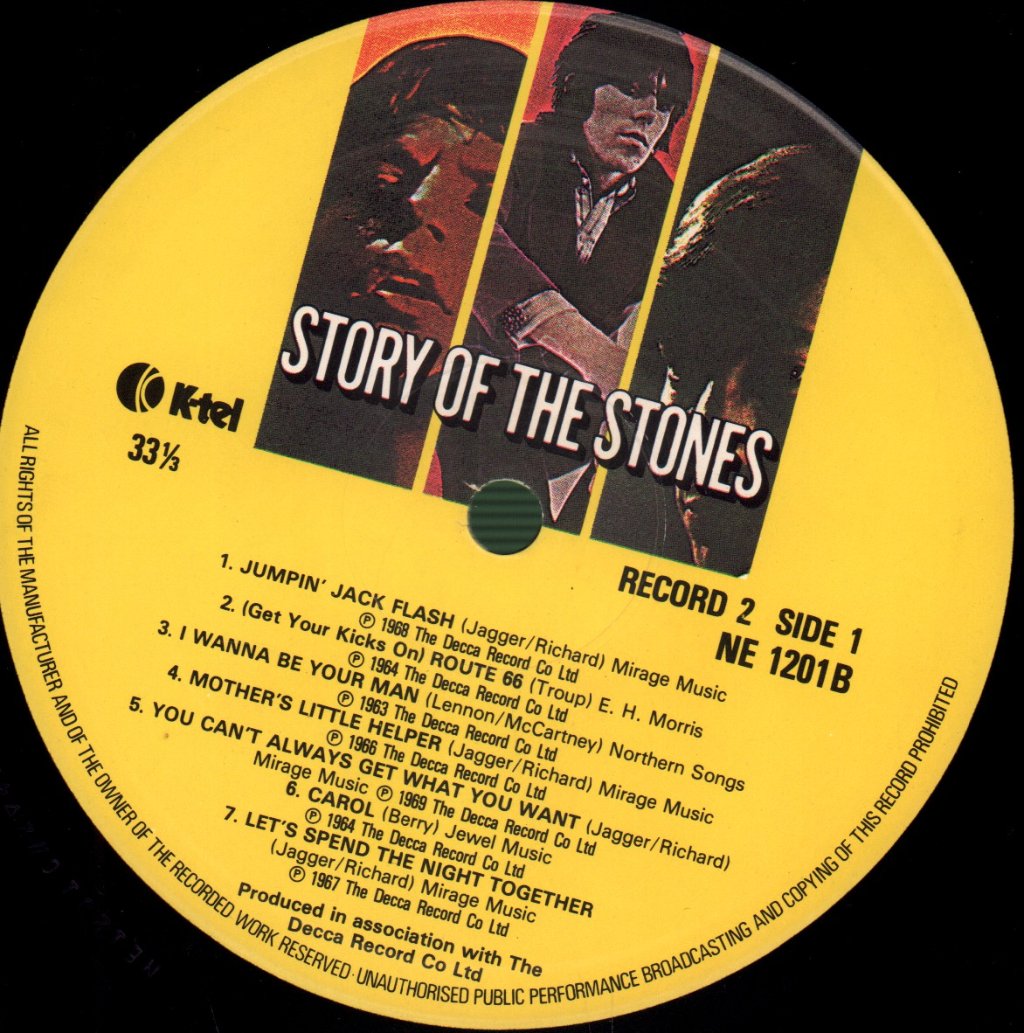 Rolling Stones - Story Of The Stones - Double Lp