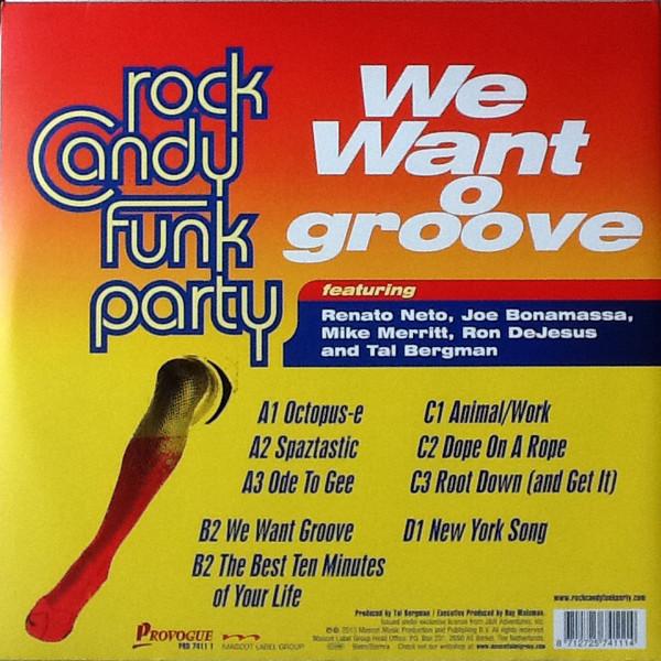 Rock Candy Funk Party - We Want Groove - Double Lp