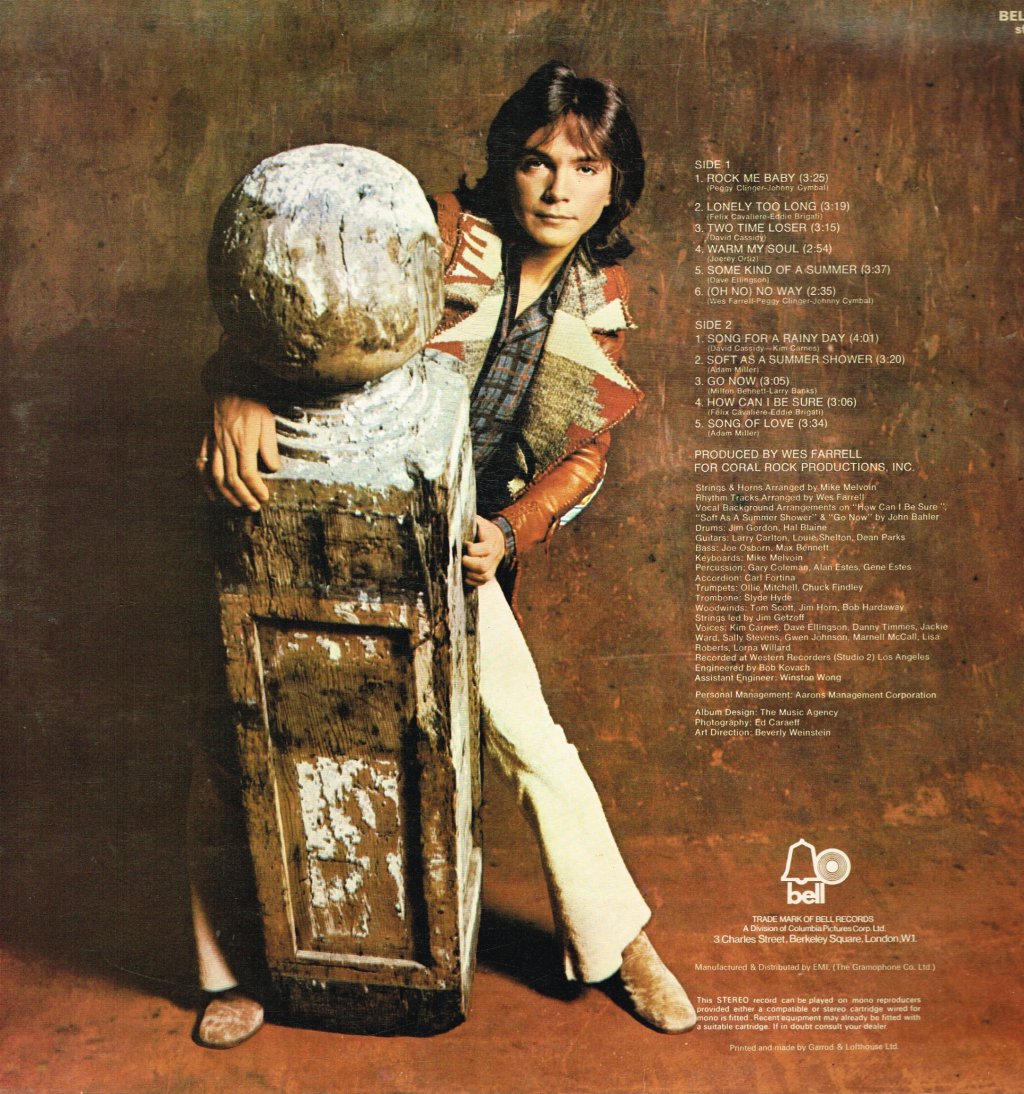 David Cassidy - Rock Me Baby - Lp