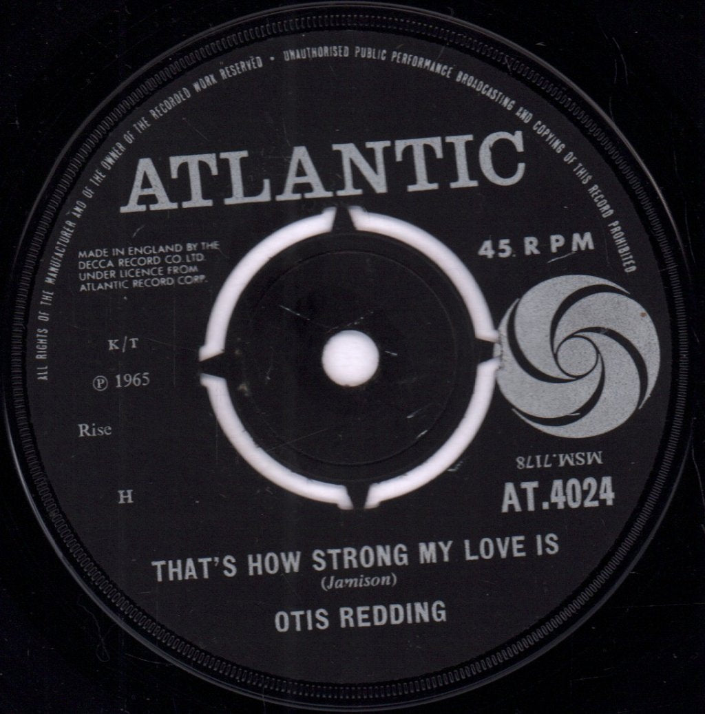 Otis Redding - Mr. Pitiful - 7 Inch