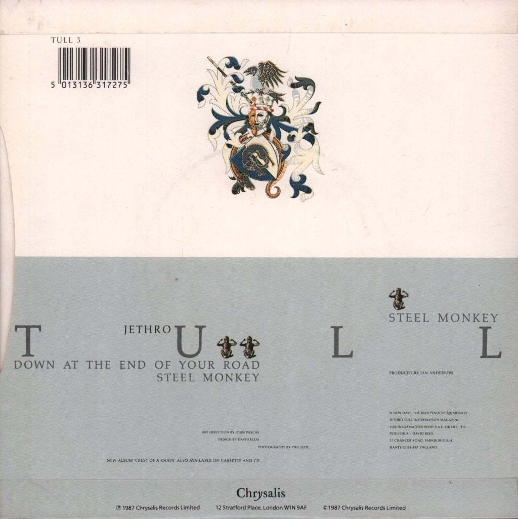 Jethro Tull - Steel Monkey - 7 Inch