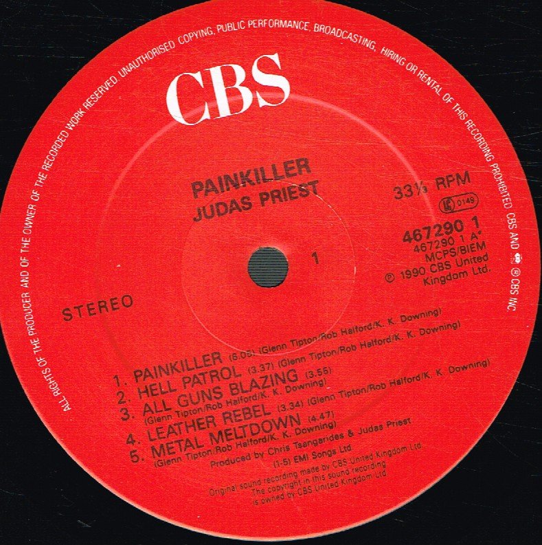 Judas Priest - Painkiller - Lp