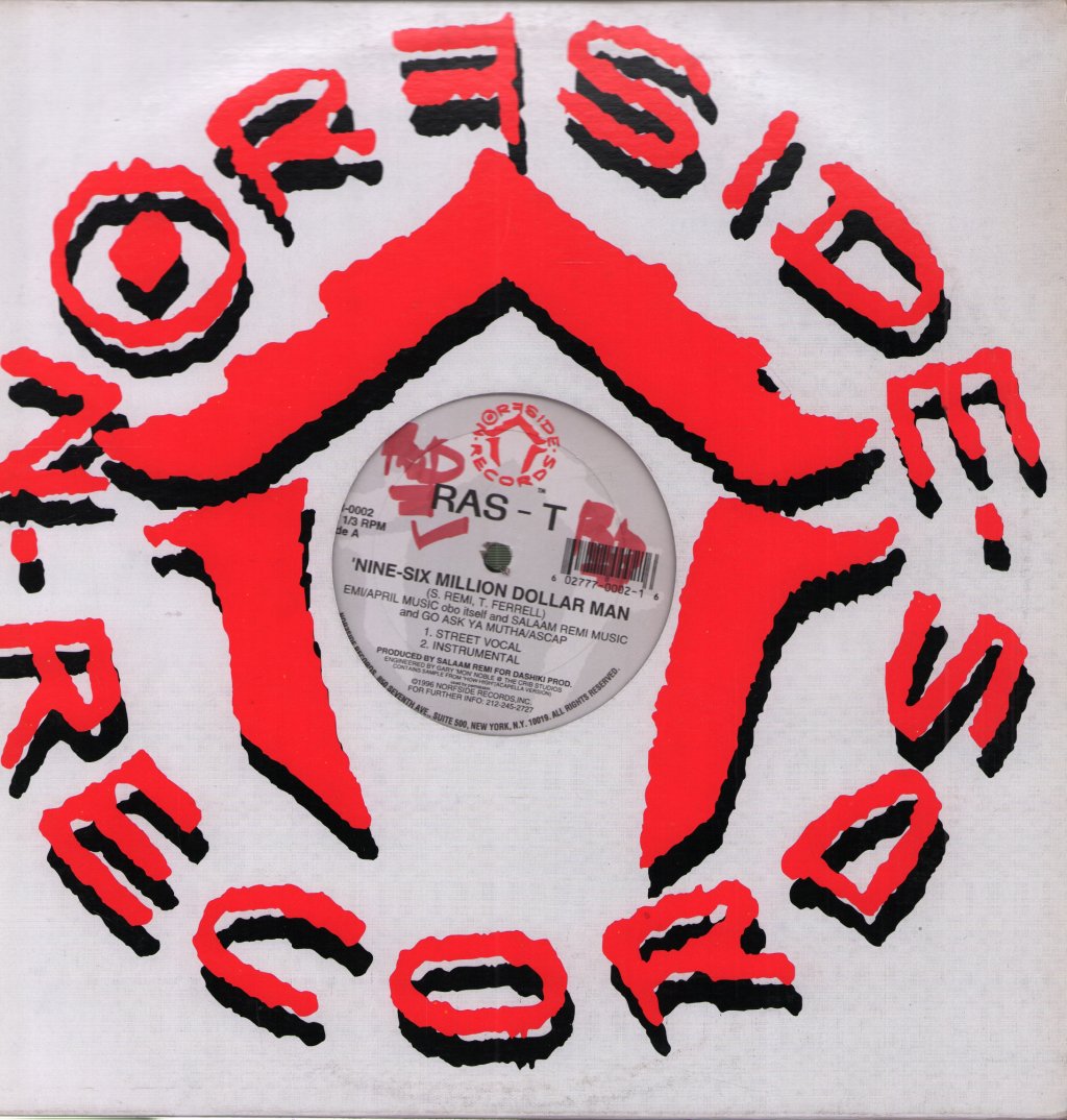 Ras-T - 'Nine-Six Million Dollar Man - 12 Inch