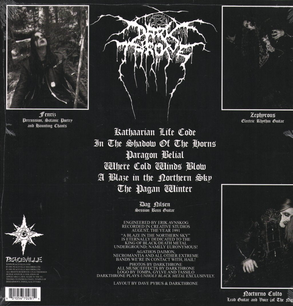 Darkthrone - A Blaze In the Northern Sky - Lp