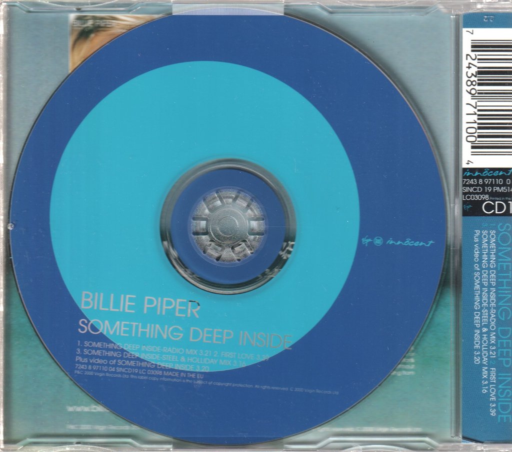 Billie Piper - Something Deep Inside - Cd