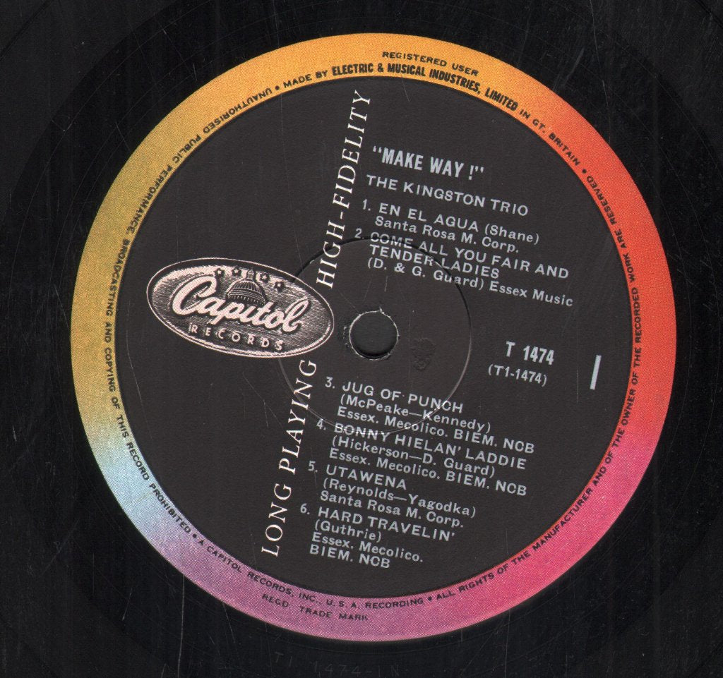 Kingston Trio - Make Way! - Lp