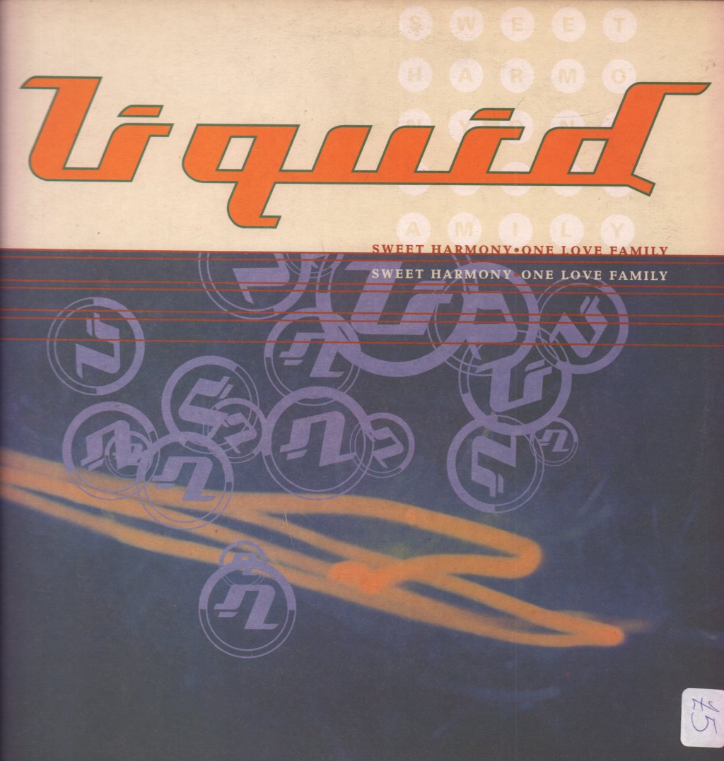 Liquid - Sweet Harmony / One Love Family - 12 Inch
