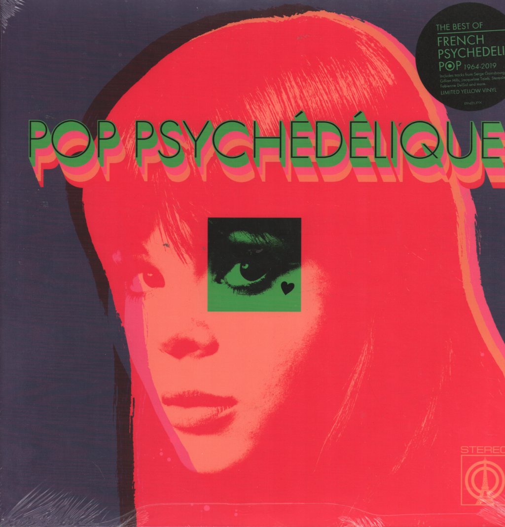 Various Artists - Pop Psychédélique (The Best Of French Psychedelic Pop 1964-2019) - Double Lp