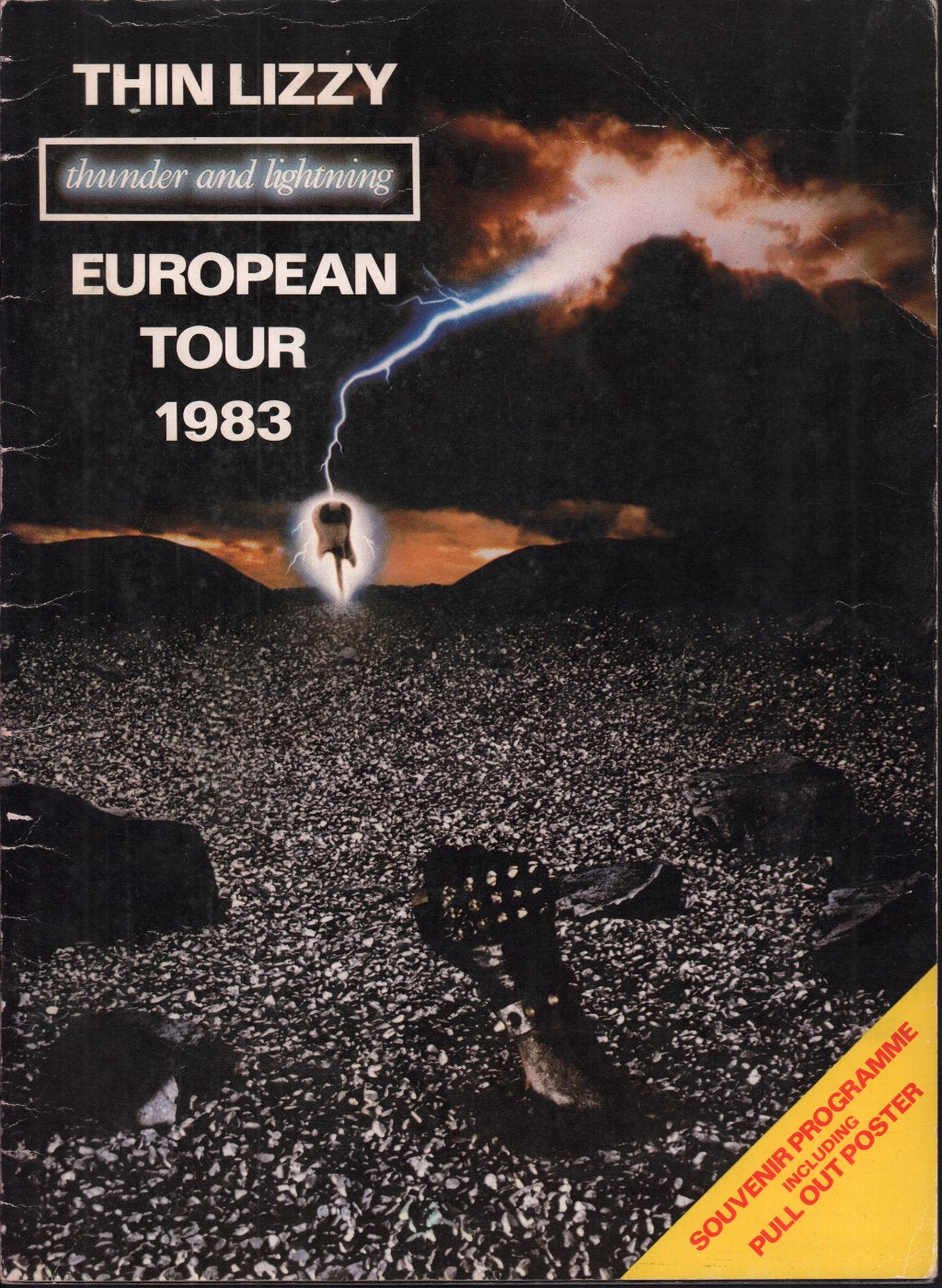 Thin Lizzy/Mama's Boys - Thunder And Lightning - Tour Programme