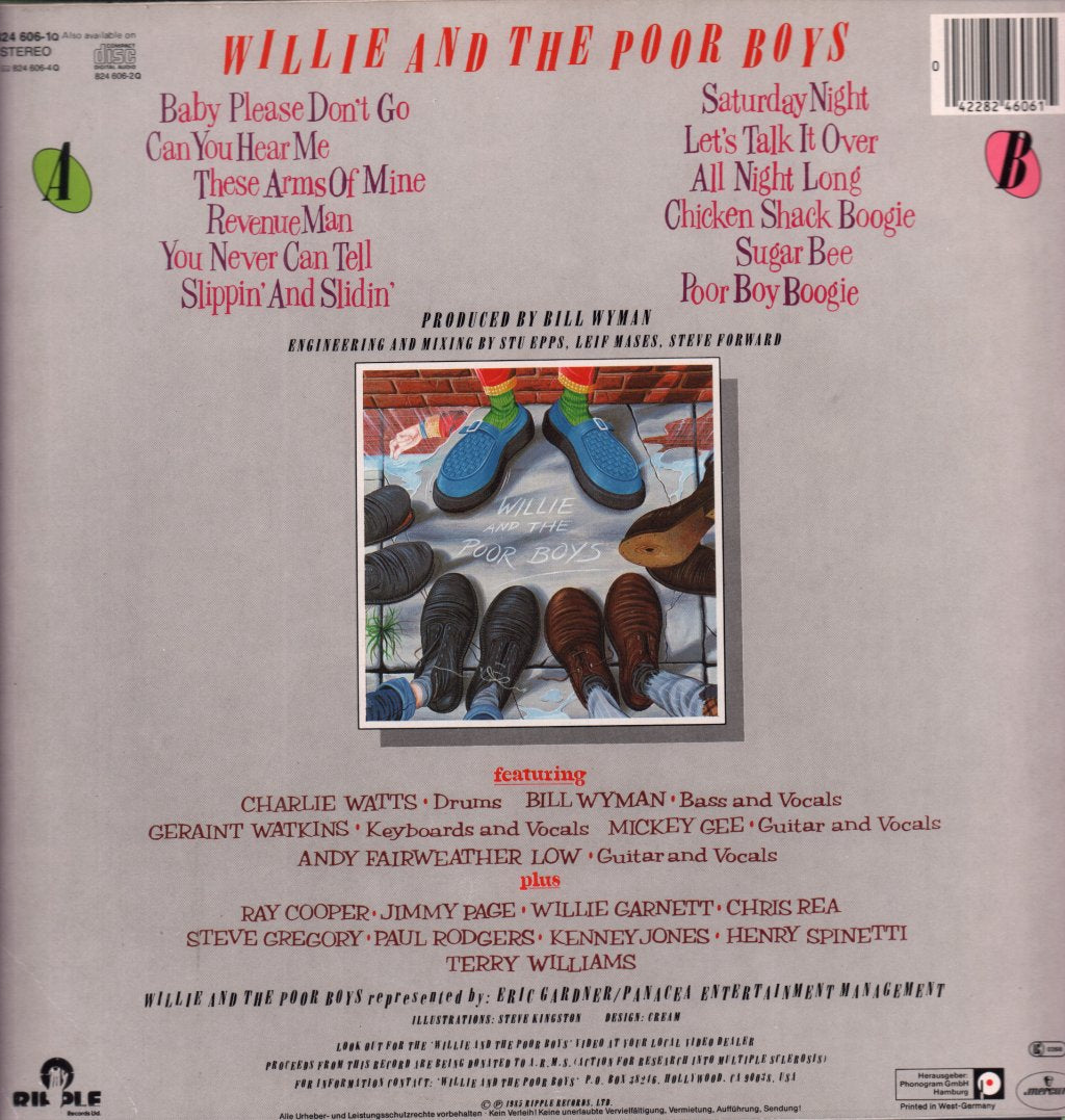 Willie And The Poor Boys - Willie And The Poor Boys - Lp