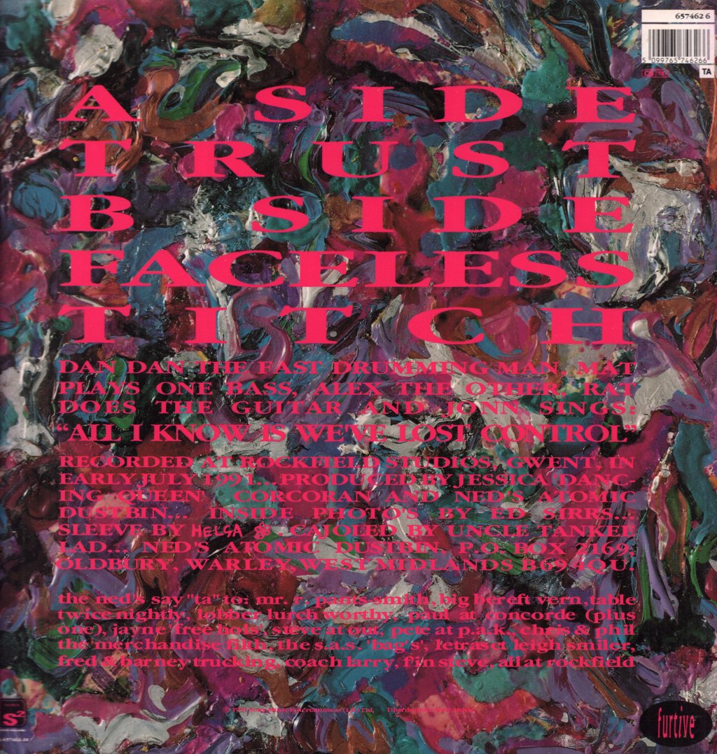 Ned's Atomic Dustbin - Trust - 12 Inch