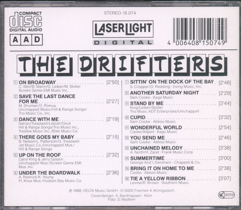 Drifters - Drifters On Broadway - Cd