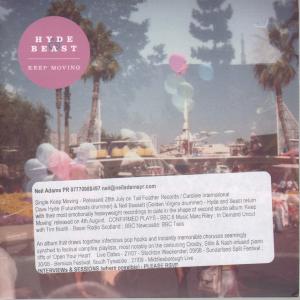 Hyde And Beast - Keep Moving - Cdr