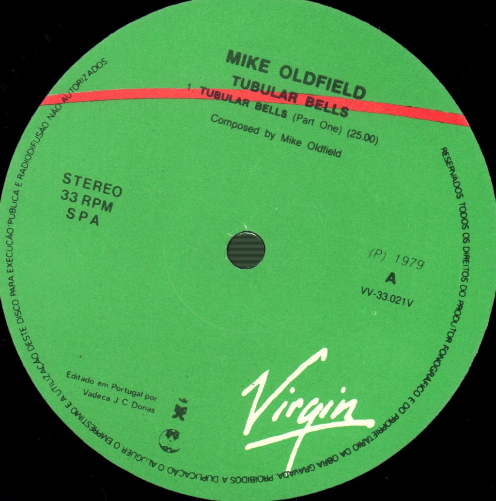 Mike Oldfield - Tubular Bells - Lp