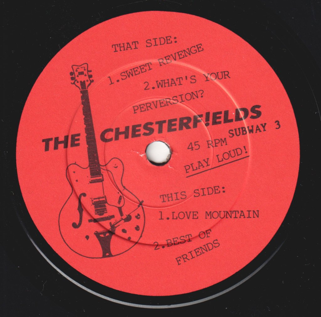 Chesterfields - A Guitar In Your Bath Ep - 7 Inch