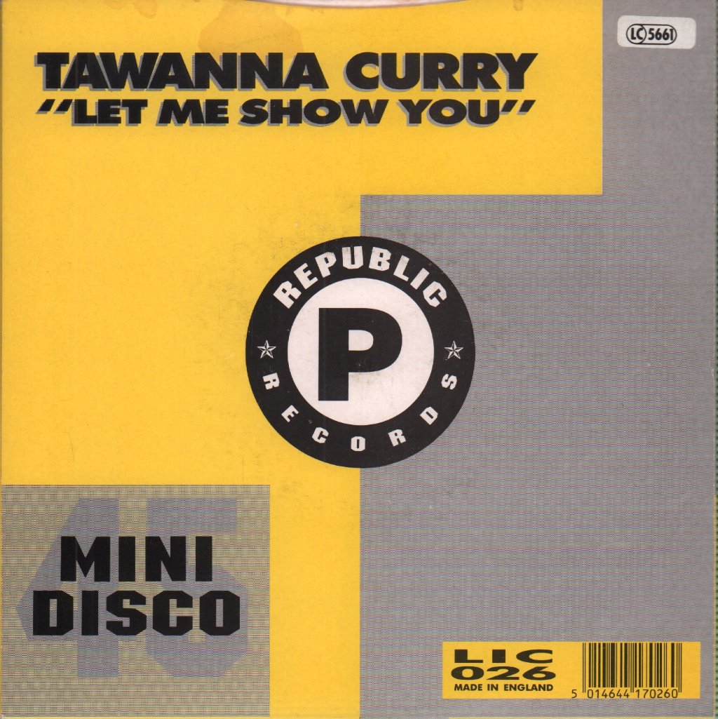 Tawanna Curry - Let Me Show You - 7 Inch