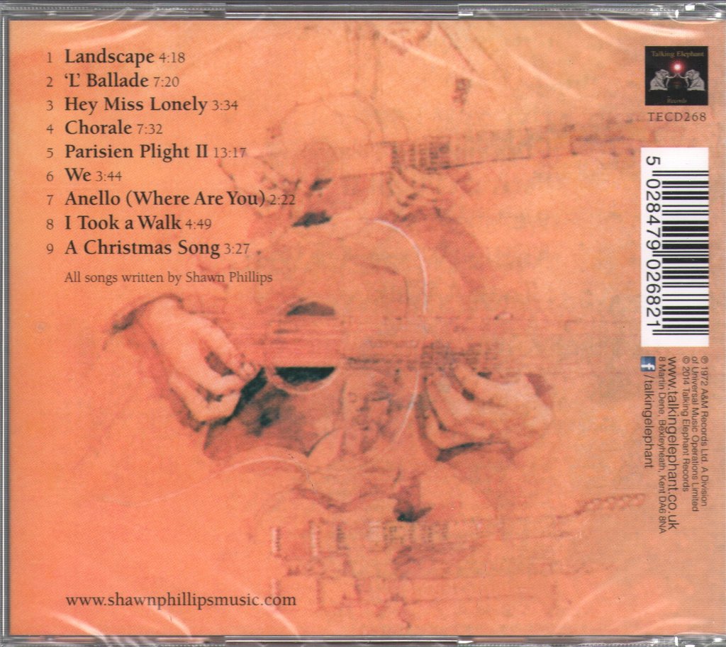 Shawn Phillips - Faces - Cd