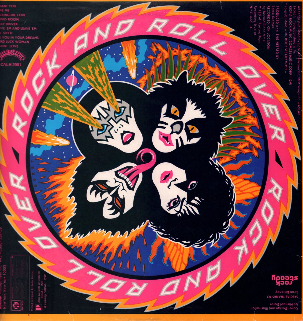 Kiss - Rock And Roll Over - Lp
