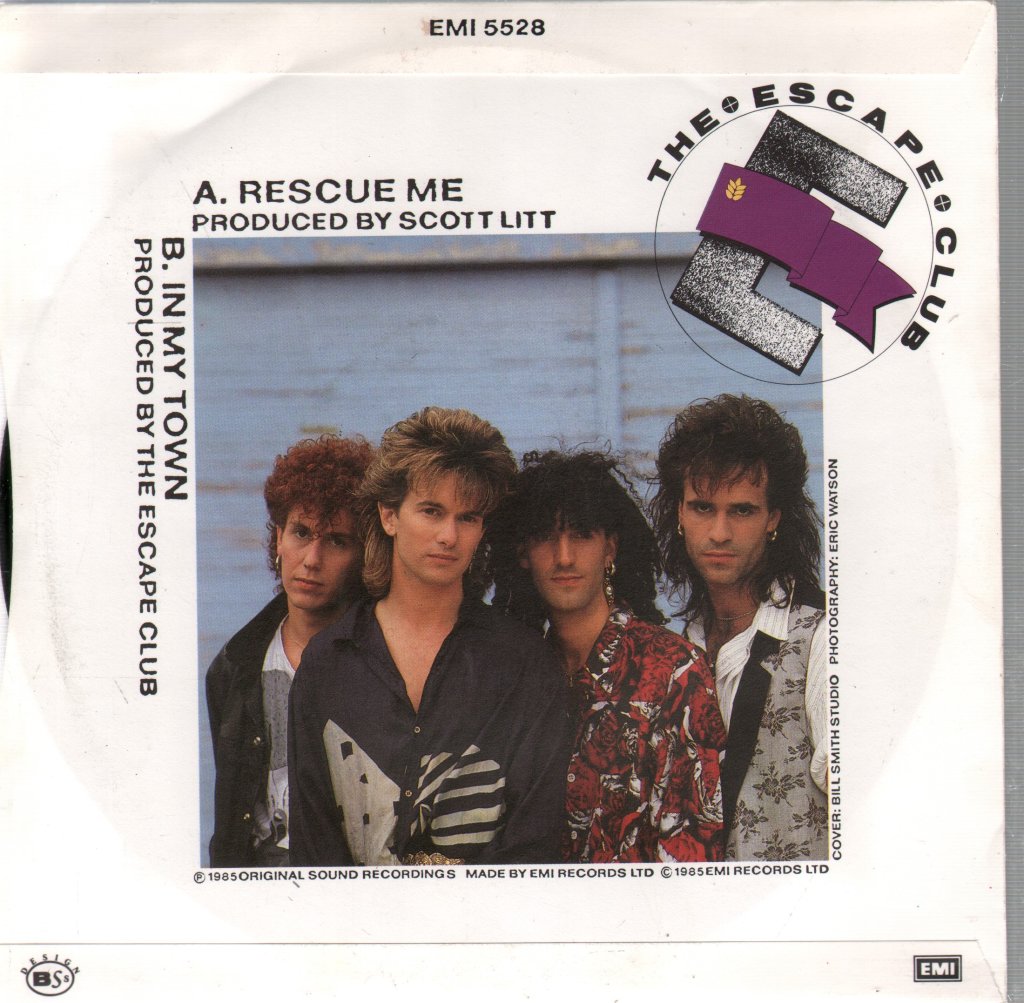 Escape Club - Rescue Me - 7 Inch