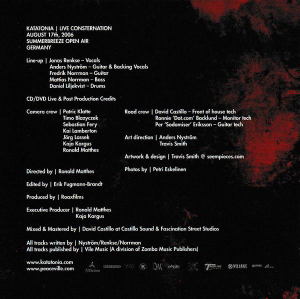 Katatonia - Live Consternation - Cd/Dvd