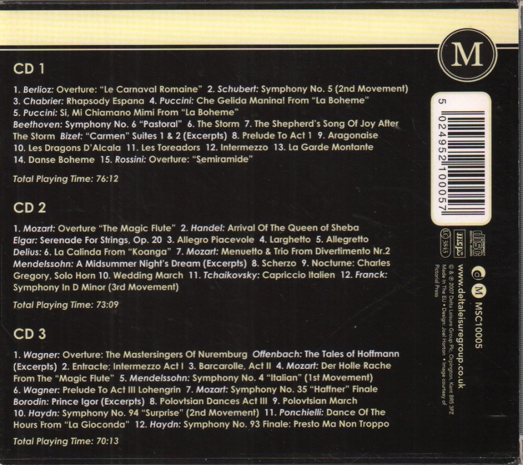 Sir Thomas Beecham - Masterclass - Cd Box Set