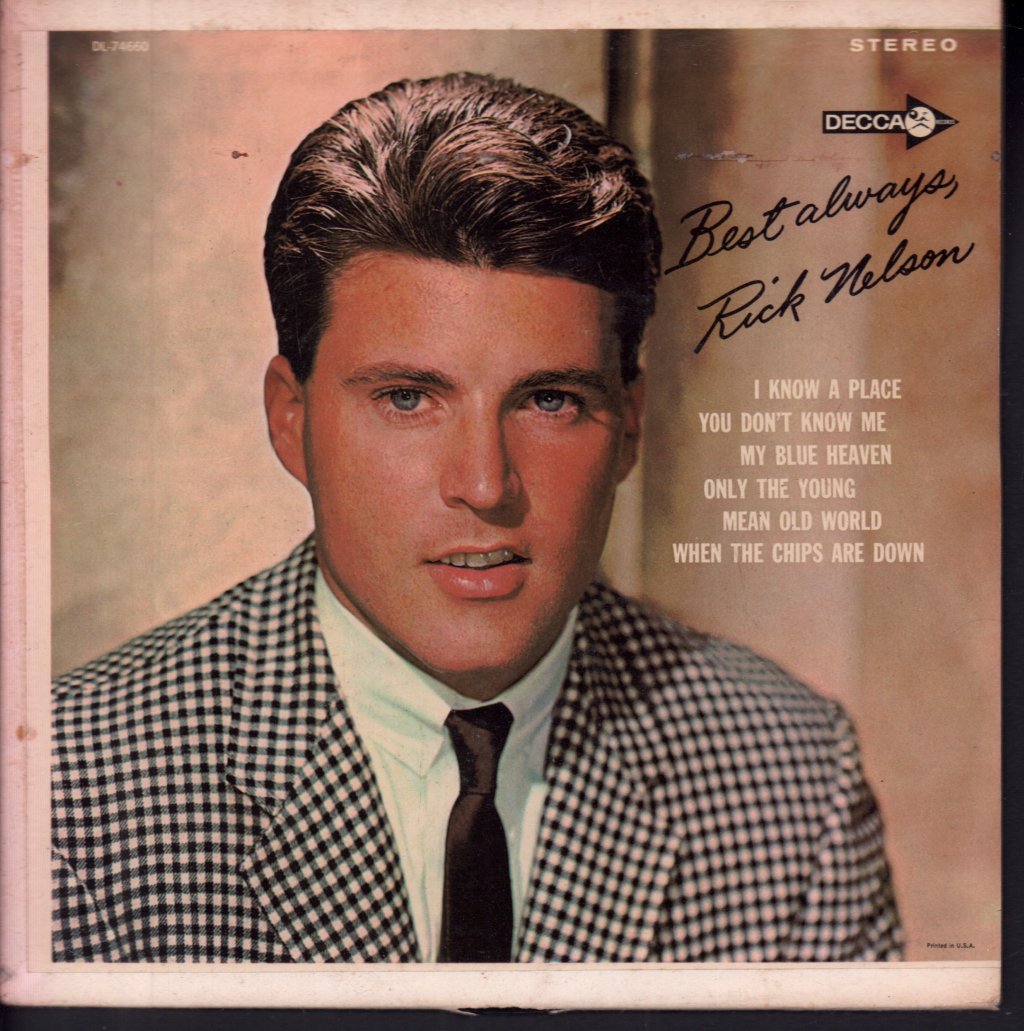 Ricky Nelson - Best Always - 7 Inch