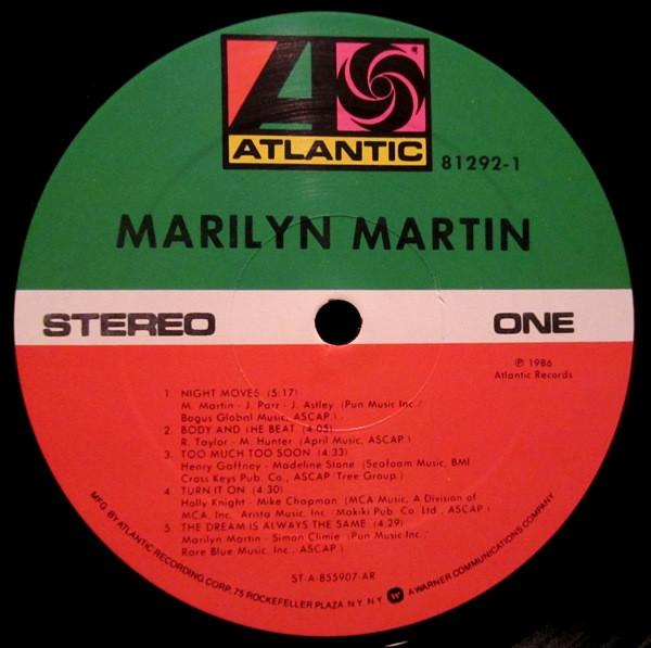 Marilyn Martin - Marilyn Martin - Lp