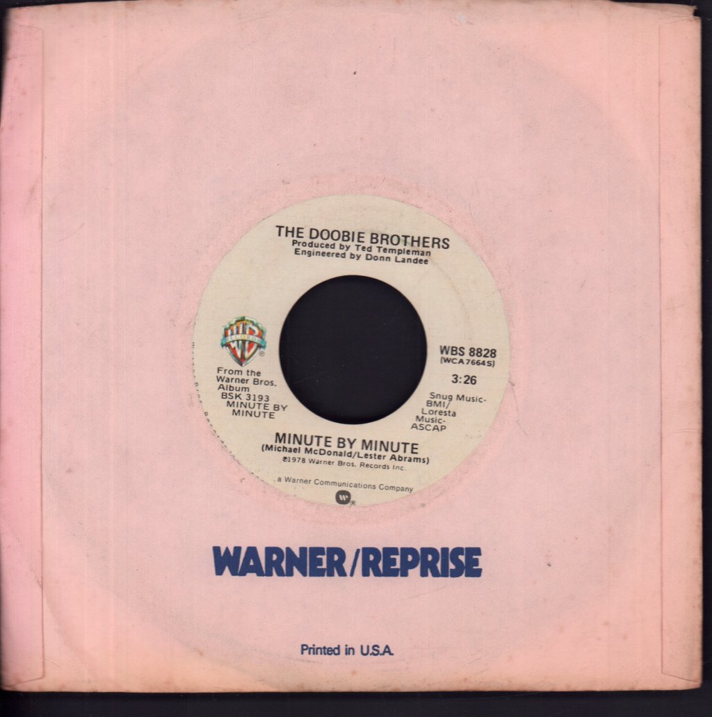 Doobie Brothers - Minute By Minute - 7 Inch