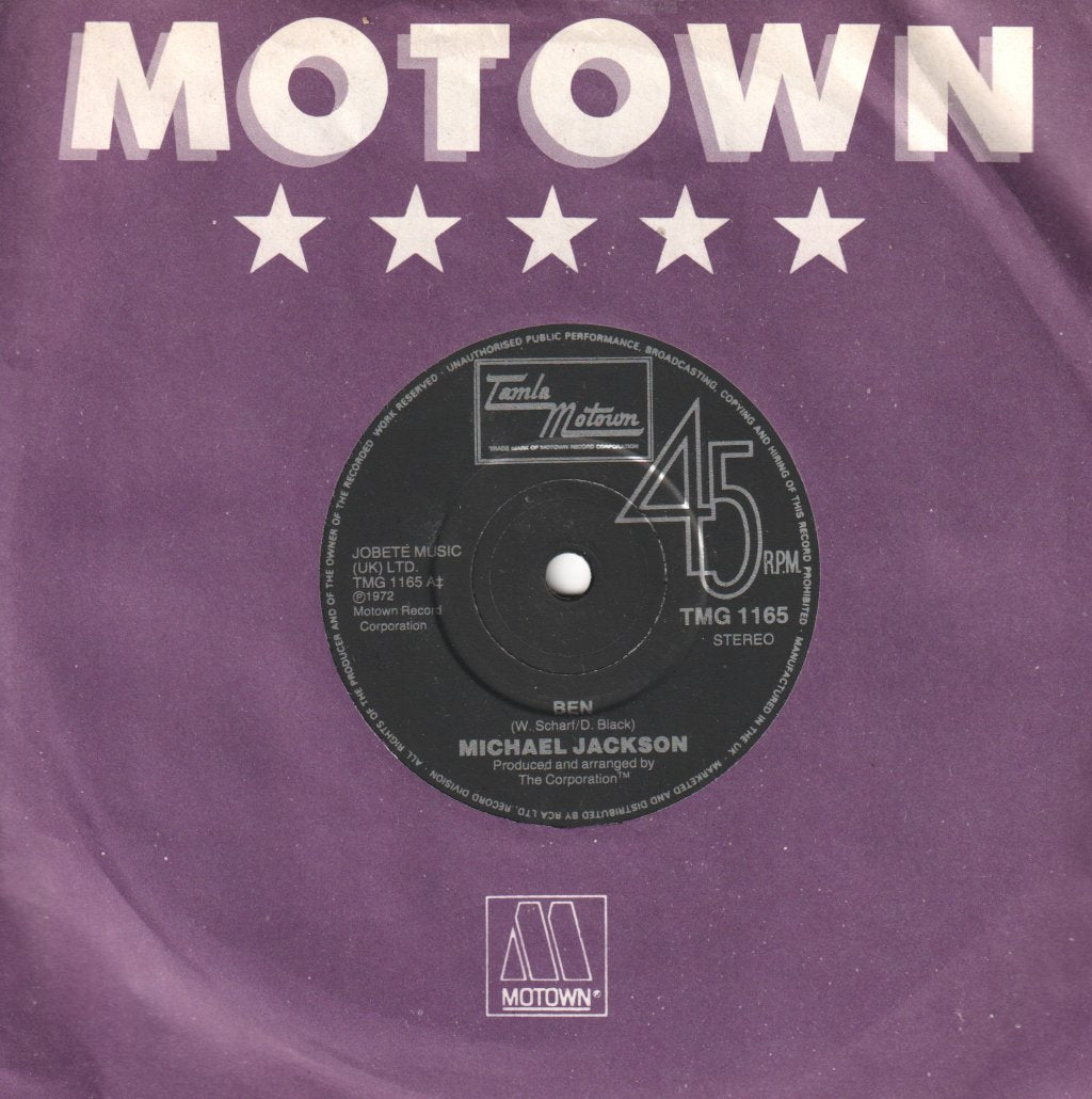Michael Jackson/Marvin Gaye - Ben / Abraham, Martin And John - 7 Inch