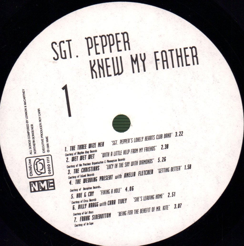 Various Artists - Sgt. Pepper Knew My Father - Lp