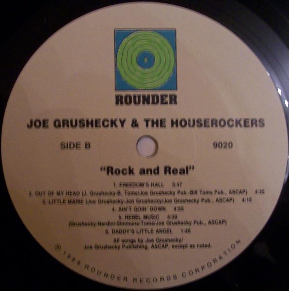 Joe Grushecky And The House Rockers - Rock And Real - Lp