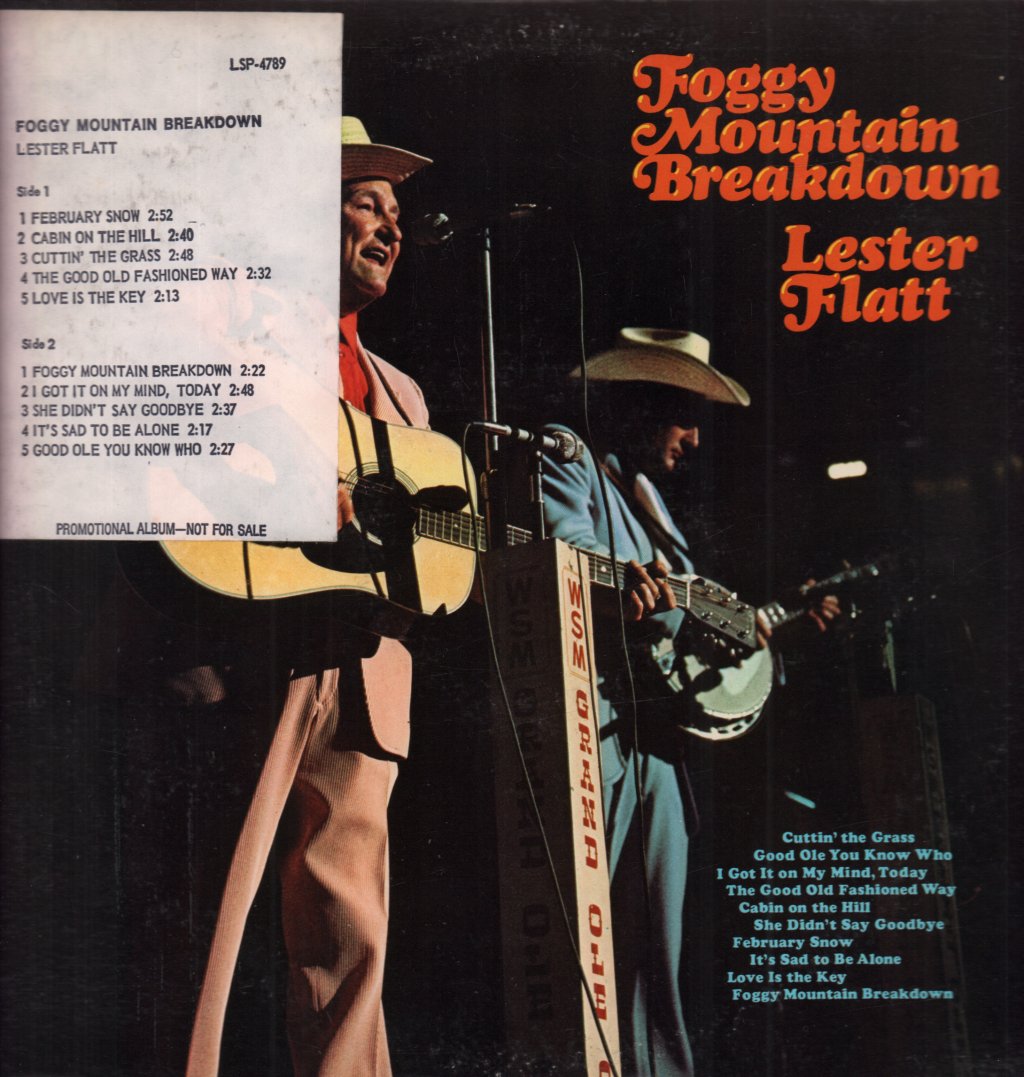 Lester Flatt - Foggy Mountain Breakdown - Lp