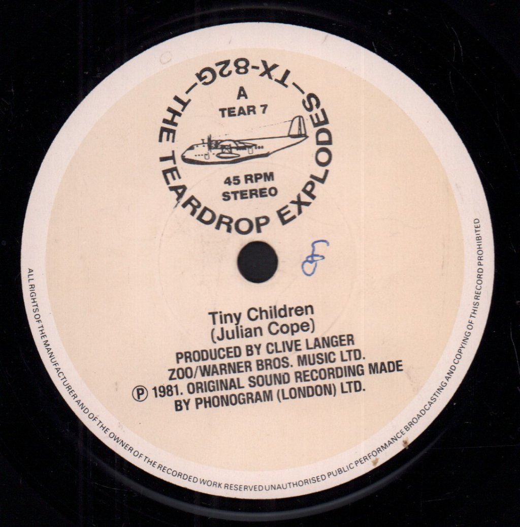 Teardrop Explodes - Tiny Children - 7 Inch