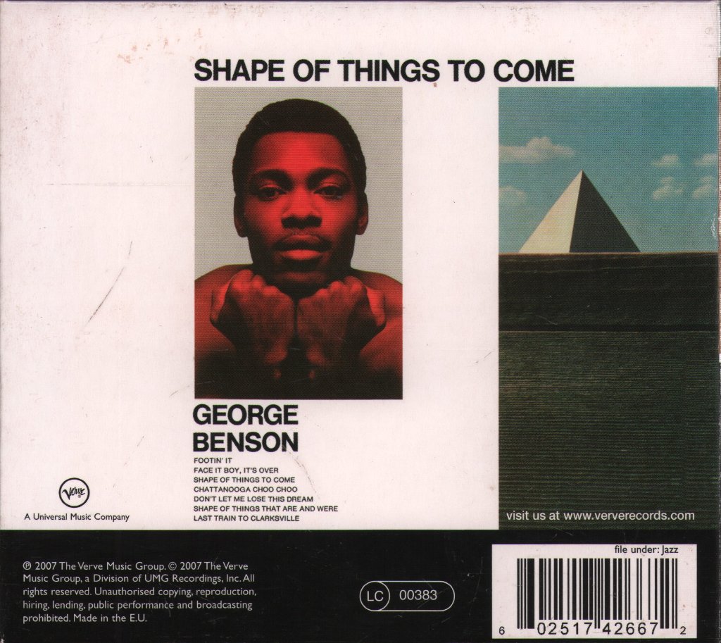 George Benson - Shape Of Things To Come - Cd