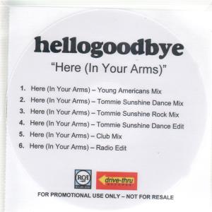 Hellogoodbye - Here In Your Arms - Cdr
