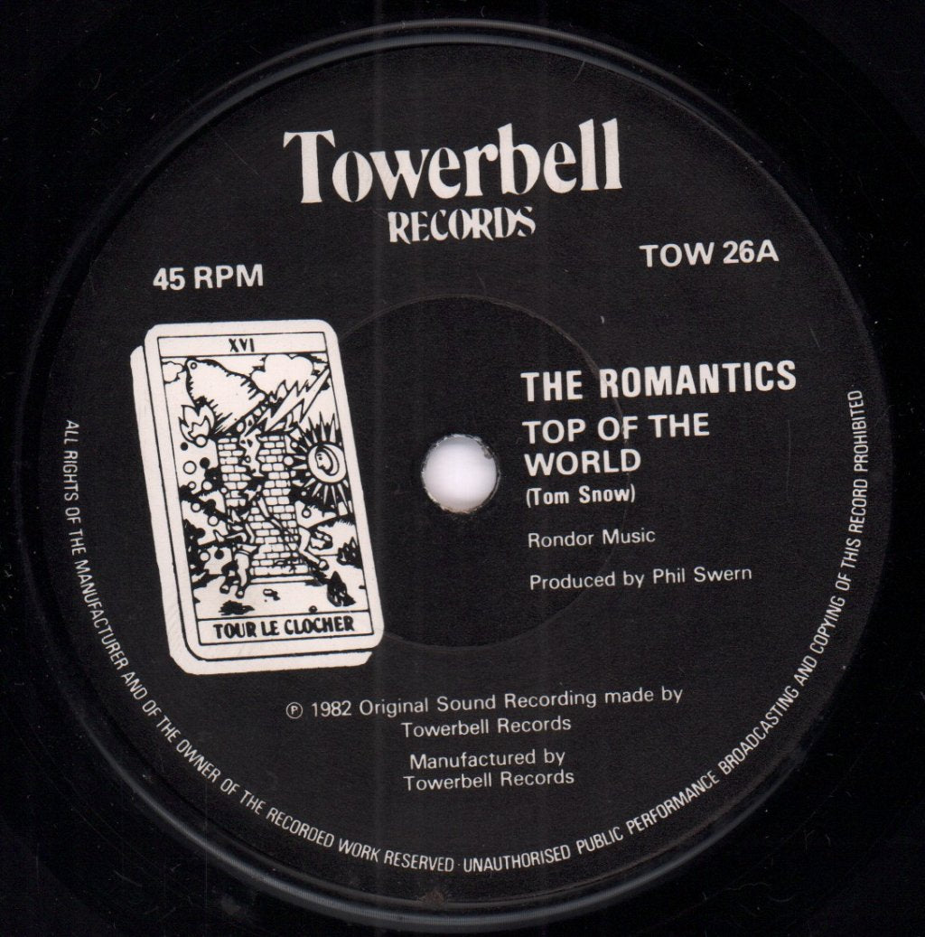 Romantics - Top Of The World - 7 Inch