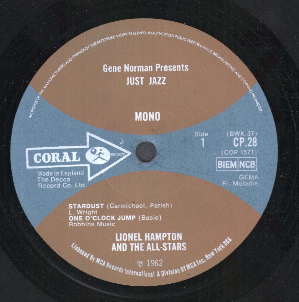Lionel Hampton All Stars - Stardust - Lp