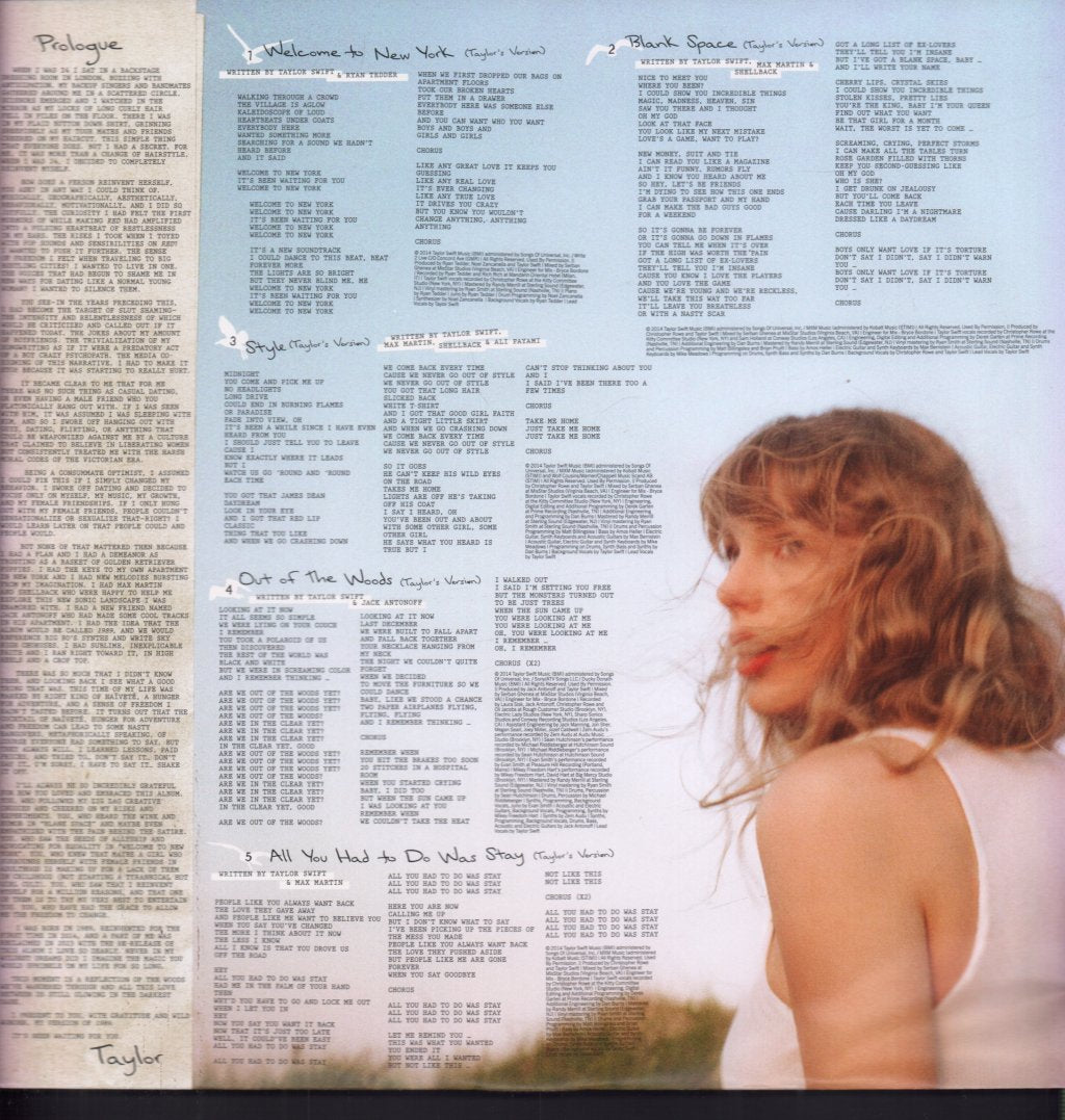 Taylor Swift - 1989 (Taylor's Version) - Double Lp