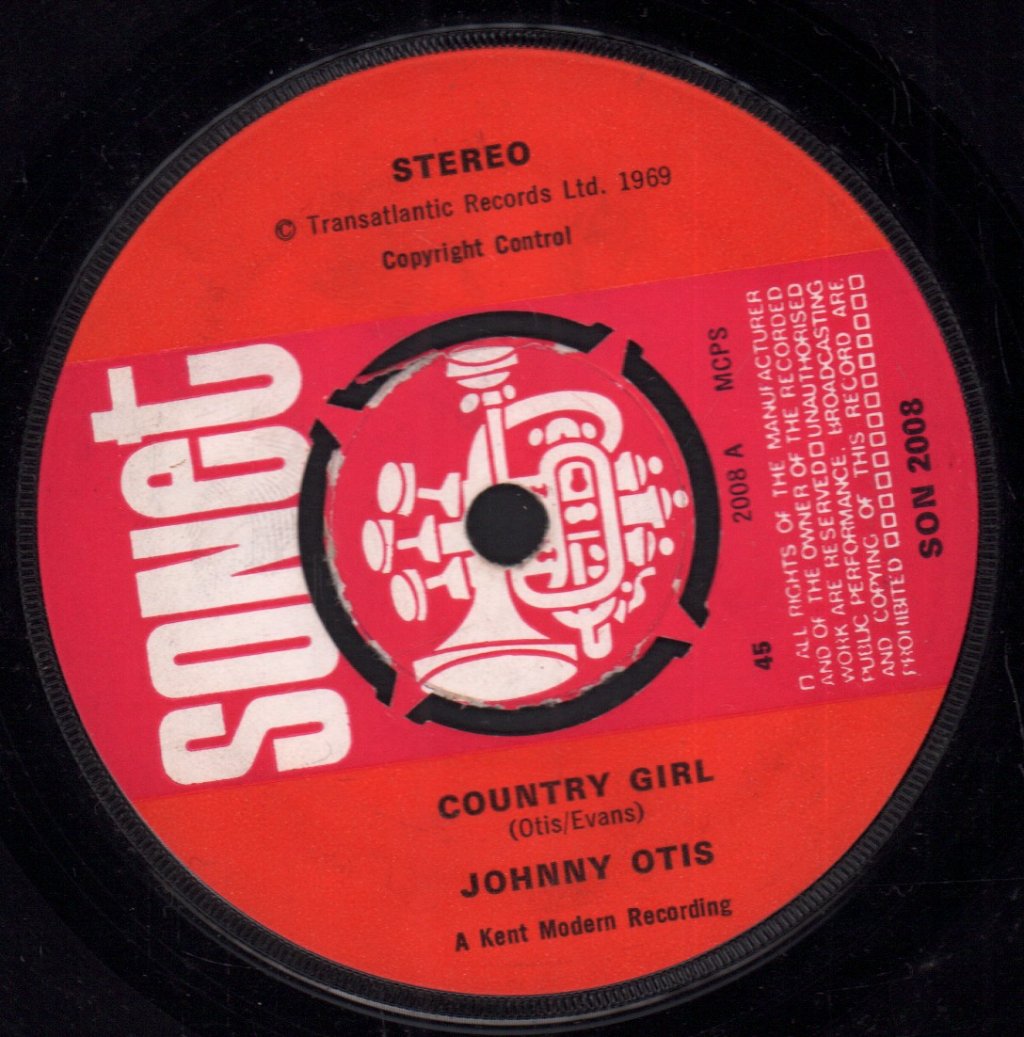 Johnny Otis - Country Girl - 7 Inch
