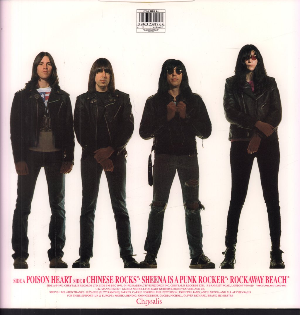 Ramones - Poison Heart - 12 Inch