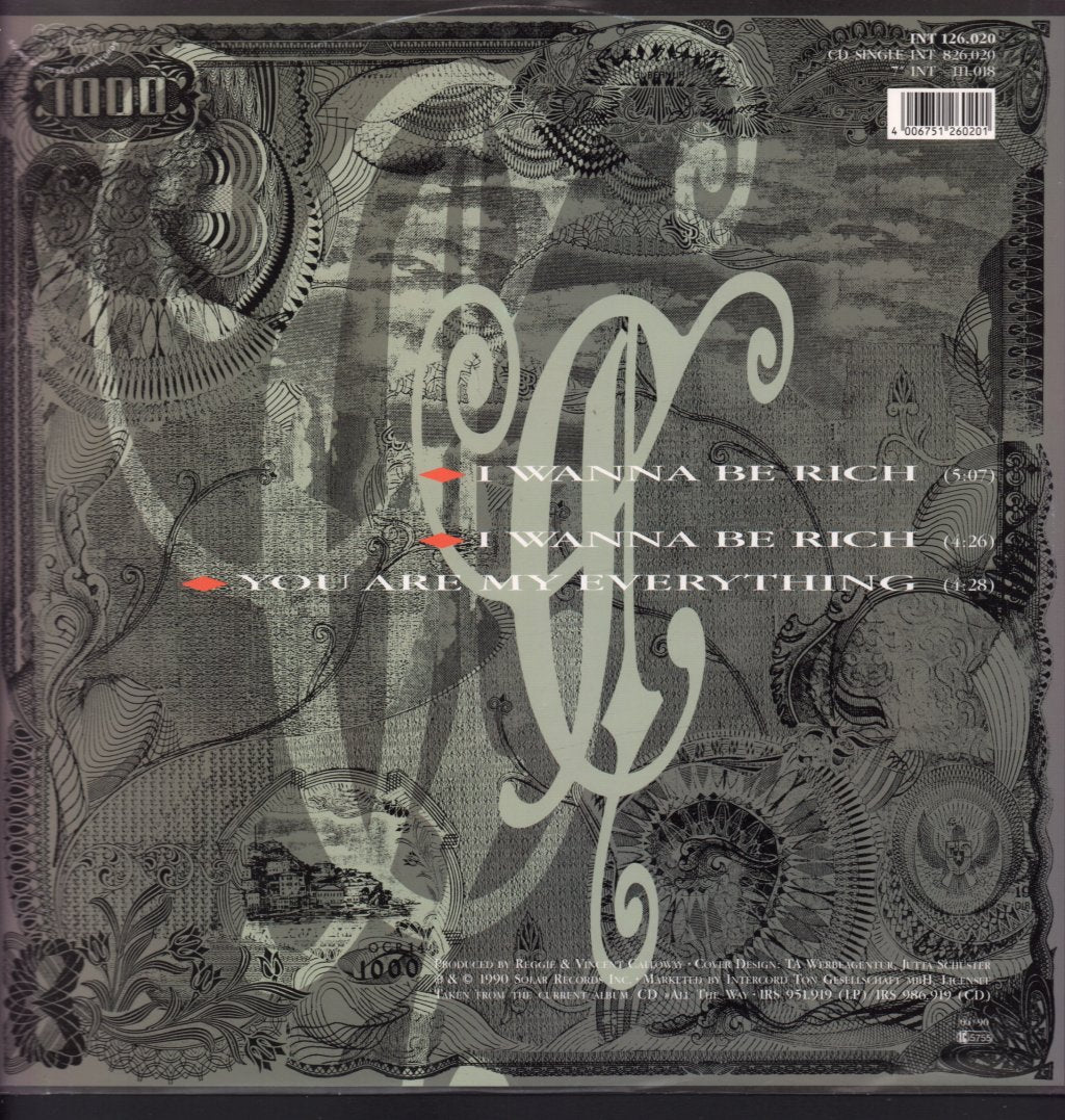 Calloway - I Wanna Be Rich - 12 Inch