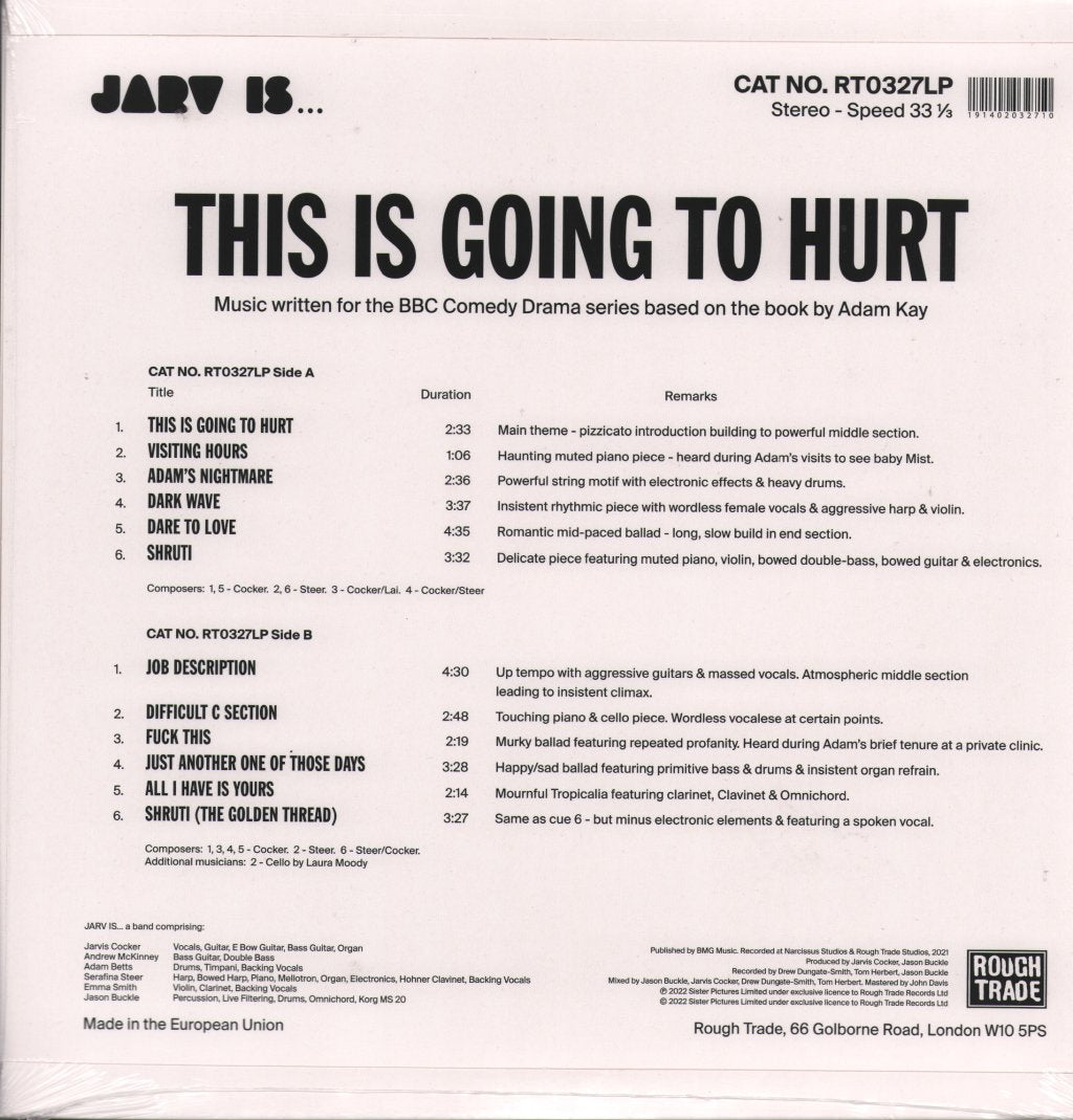 JARV IS... - This Is Going To Hurt (Original Score) - Lp