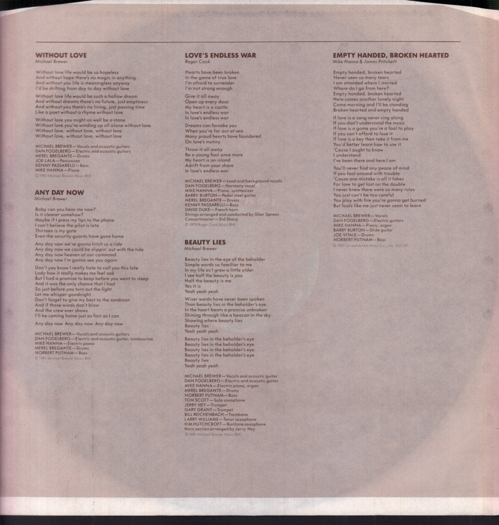 Michael Brewer - Beauty Lies - Lp