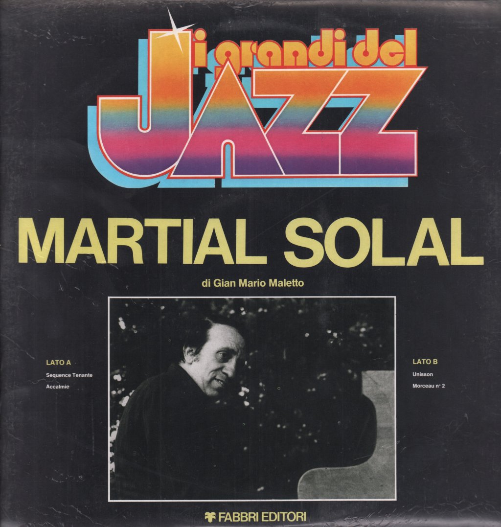 Martial Solal - I Grandi Di Del Jazz - Lp